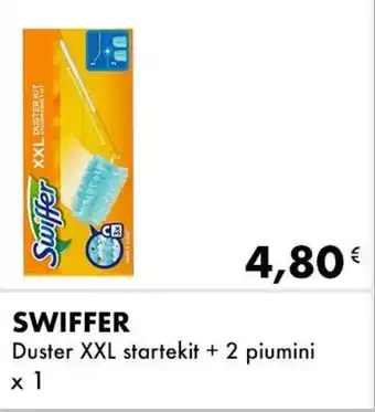 SWIFFER Duster XXL startekit + 2 piumini