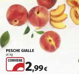 Coop Pesche gialle offerta
