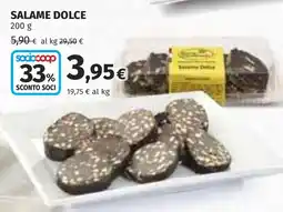 Coop Salame dolce offerta