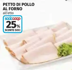 Coop Petto di pollo al forno offerta