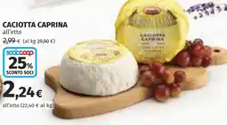 Coop Caciotta caprina offerta