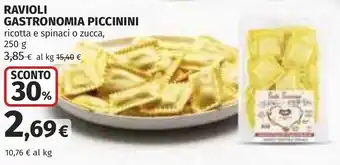 Coop Ravioli gastronomia piccinini offerta