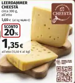Coop Leerdammer CHEESTÀ offerta