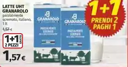 Coop Latte uht GRANAROLO offerta