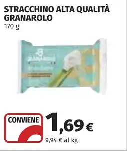 Coop Stracchino alta qualità GRANAROLO offerta