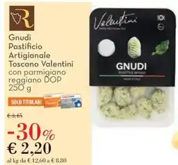 Conad Gnudi Pastificio Artigianale Toscano Valentini con parmigiano reggiano DOP offerta