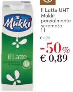 Conad Il Latte UHT Mukki parzialmente scremato offerta