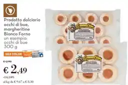 Conad Prodotto dolciario occhi di bue, margheritine Bianco Forno un esempio: occhi di bue offerta