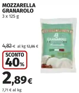 Coop Mozzarella GRANAROLO offerta