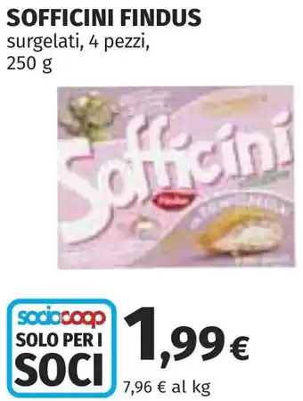Coop Sofficini FINDUS offerta