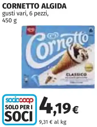 Coop Cornetto ALGIDA offerta