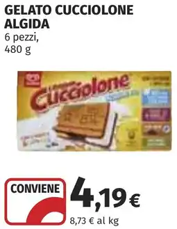 Coop Gelato cucciolone ALGIDA offerta