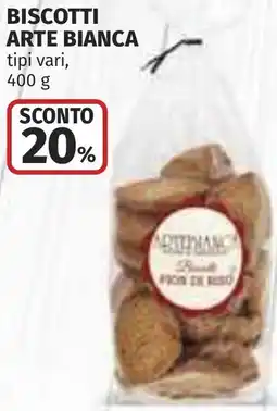 Coop Biscotti ARTE BIANCA offerta