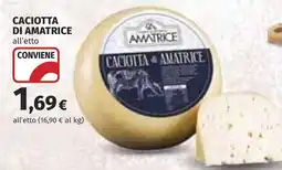 Coop Caciotta di amatrice offerta