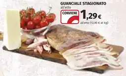 Coop Guanciale stagionato offerta