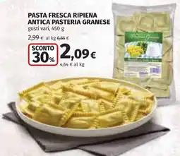 Coop Pasta fresca ripiena ANTICA PASTERIA GRANESE offerta