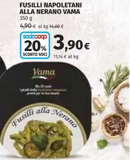 Coop Fusilli napoletani alla nerano VAMA offerta