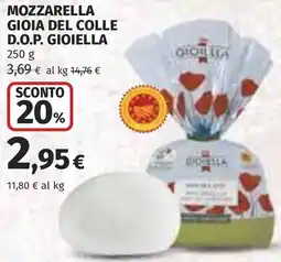 Coop Mozzarella gioia del colle d.o.p. GIOIELLA offerta