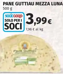 Coop Pane guttiau mezza luna offerta