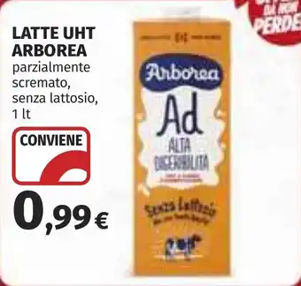 Coop Latte uht ARBOREA offerta