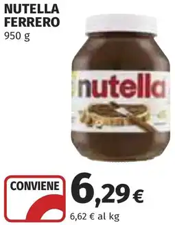 Coop Nutella ferrero offerta