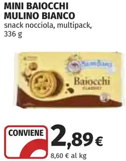 Coop Mini baiocchi MULINO BIANCO offerta