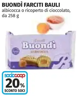 Coop Buondì farciti BAULI offerta