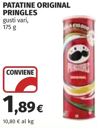 Coop Patatine original PRINGLES offerta