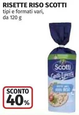Coop Risette riso SCOTTI offerta