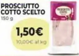 Coop Prosciutto cotto scelto offerta