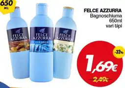 Franzy's FELCE AZZURRA Bagnoschiuma offerta