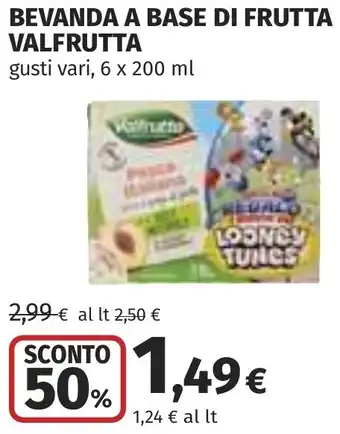 Bevanda a base di frutta VALFRUTTA