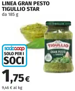 Coop Linea gran pesto TIGULLIO STAR offerta