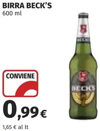 Coop Birra BECK'S offerta