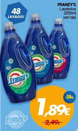 Franzy's FRANZY'S Lavatrice offerta