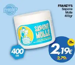 Franzy's FRANZY'S Sapone Molle offerta