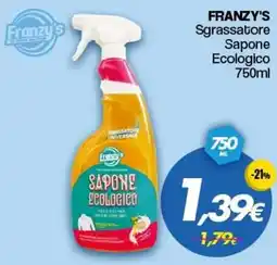 Franzy's FRANZY'S Sgrassatore Sapone Ecologico offerta