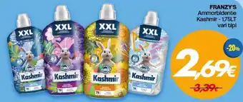 Franzy's FRANZY'S Ammorbidente Kashmir offerta