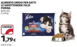 Coop Alimento umido per gatti le ghiottonerie felix PURINA offerta