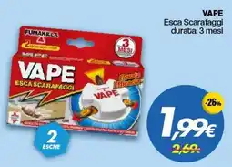 Franzy's VAPE Esca Scarafaggi offerta