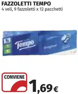 Coop Fazzoletti TEMPO offerta
