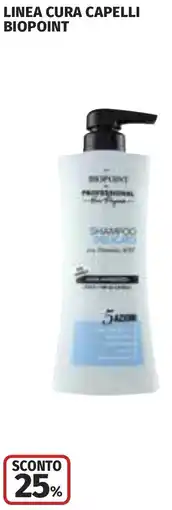 Coop Linea cura capelli BIOPOINT offerta