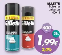 Franzy's GILLETTE Schiuma da barba offerta