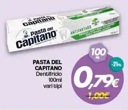Franzy's PASTA DEL CAPITANO Dentifricio offerta