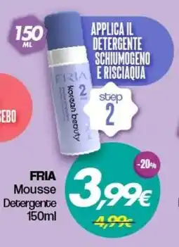 Franzy's FRIA Mousse Detergente offerta