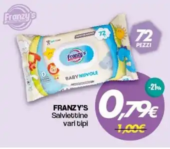 Franzy's FRANZY'S Salviettine offerta