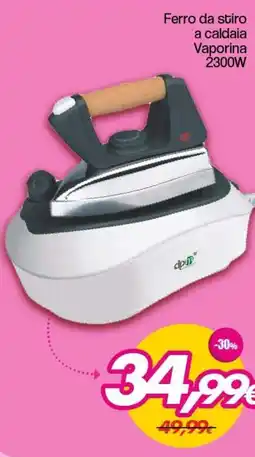 Franzy's Ferro da stiro a caldaia Vaporina 2300W offerta