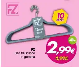 Franzy's FZ Set 10 Grucce in gomma offerta