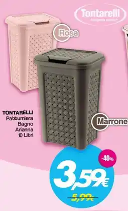 Franzy's TONTARELLI Pattumiera Bagno Arianna offerta