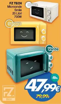 Franzy's FZ TECH Microonde Smile 700W offerta